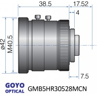 2/3-inch Format Ultra-High Resolution 5 Megapixel Lens